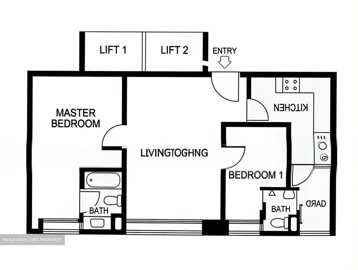 Harbour View Towers (D4), Condominium #585553211